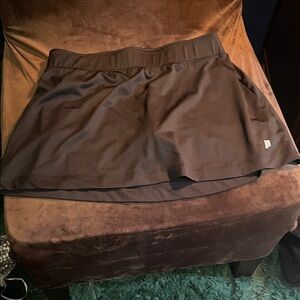 Prince Black Athletic Skirt